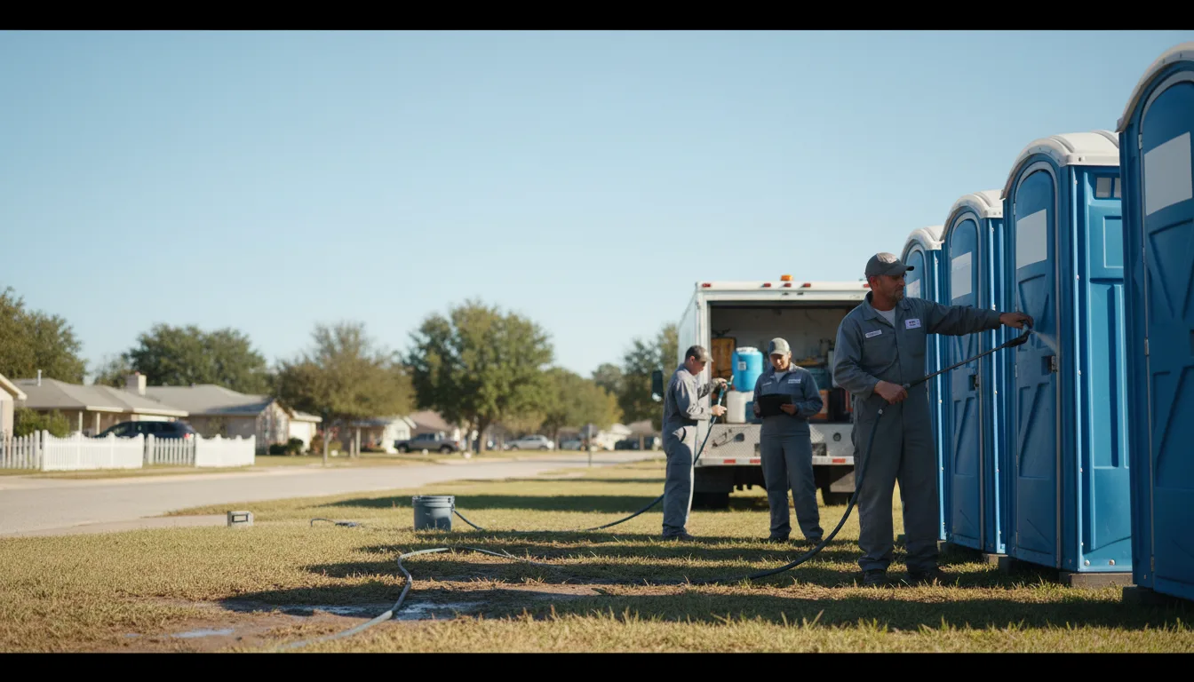 Long-Term Portable Toilet Rental in Prospect Heights, IL near me